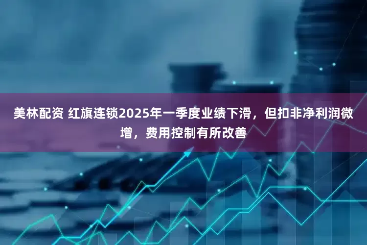美林配资 红旗连锁2025年一季度业绩下滑，但扣非净利润微增，费用控制有所改善