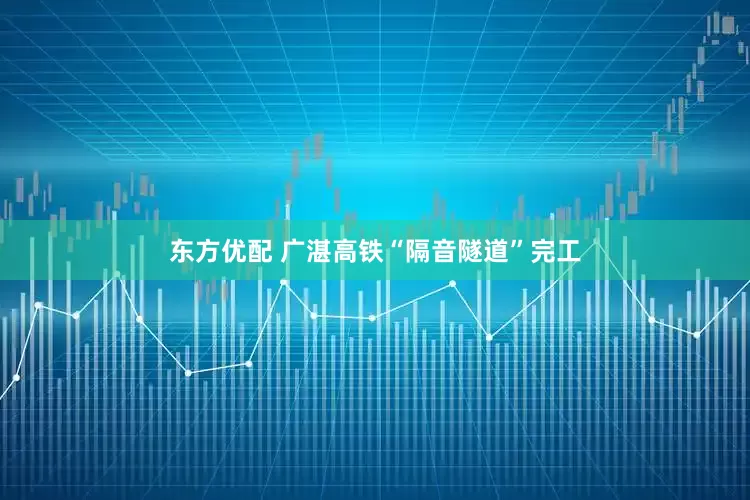 东方优配 广湛高铁“隔音隧道”完工
